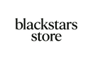 logo noir typography le nom blackstars store background blanc